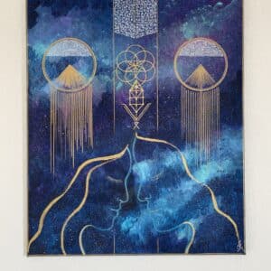 toile vibratoire, union sacrée, art sacré, langage de lumière, codes stellaires